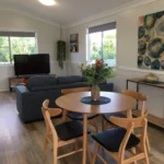 Living and Dining Room decor at Longreach Private Apartments